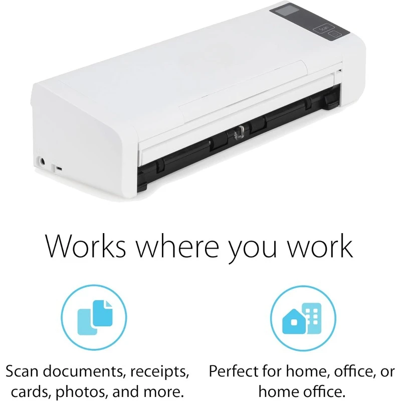 Pro DX400 -  The Best Desktop Scanner, Small Scanner, Compact Scanner, Duplex Scanner (Two Sided Scanner), for Windows and Mac