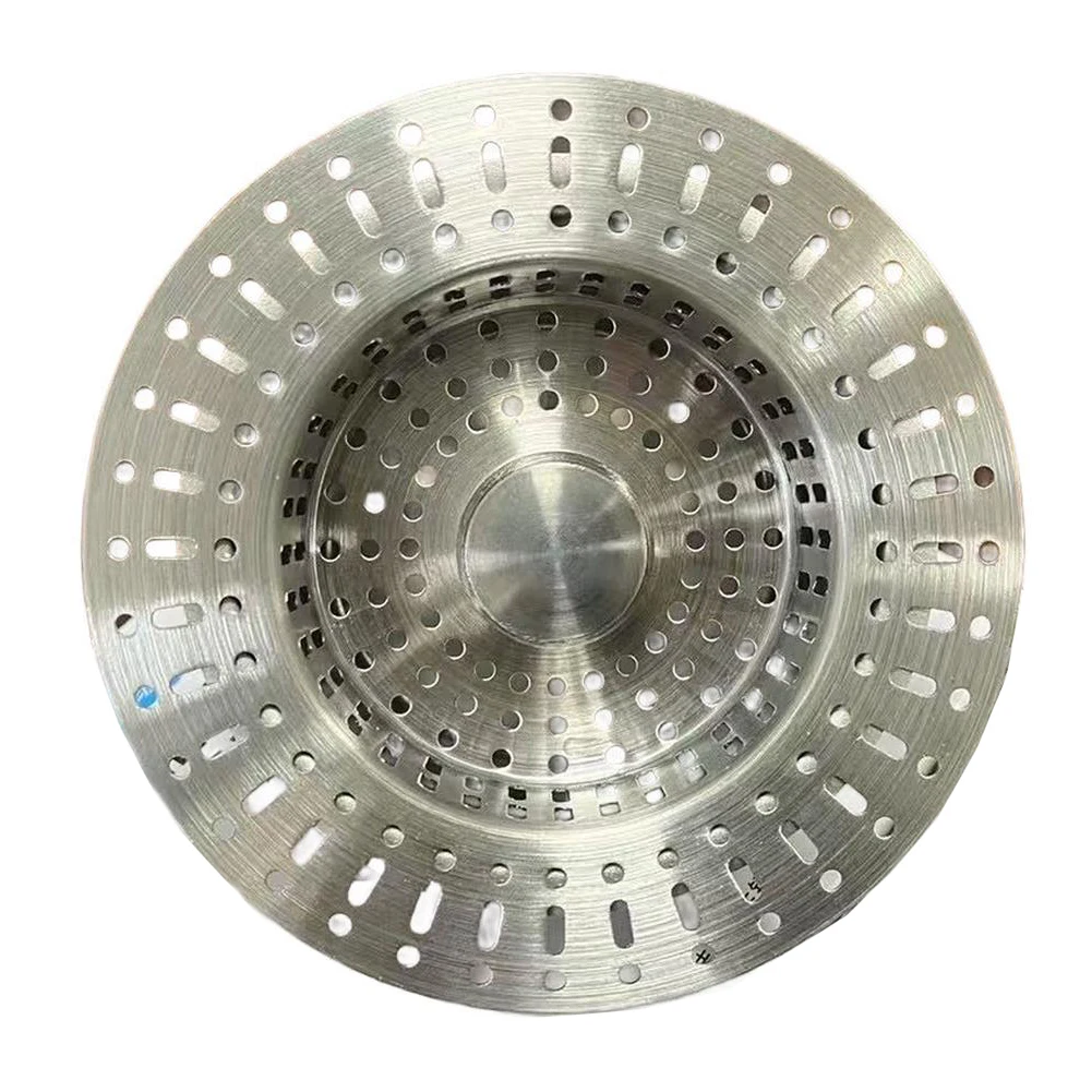 Stainless Steel Kitchen Sink Drain Strainer For Vegetable Basin Washing, Efficient Food Debris Filter For Most Standard Sinks