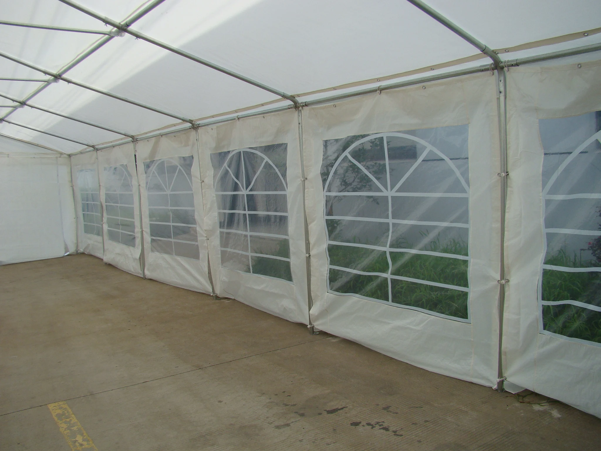 

STLF20x40 Party Tent Heavy Duty Commercial Grade Waterproof Canopy Steel Frame Anchors For Wedding Market Event Extreme Weather