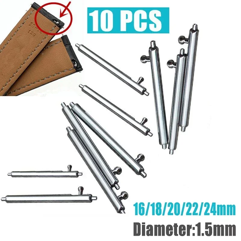 4/10PCS Watch Pins Quick Release Pepair Tools Kits for xiaomi/Samsung/Amazfit/huawei watch Strap opener 16MM 18MM 20MM 22MM 24MM