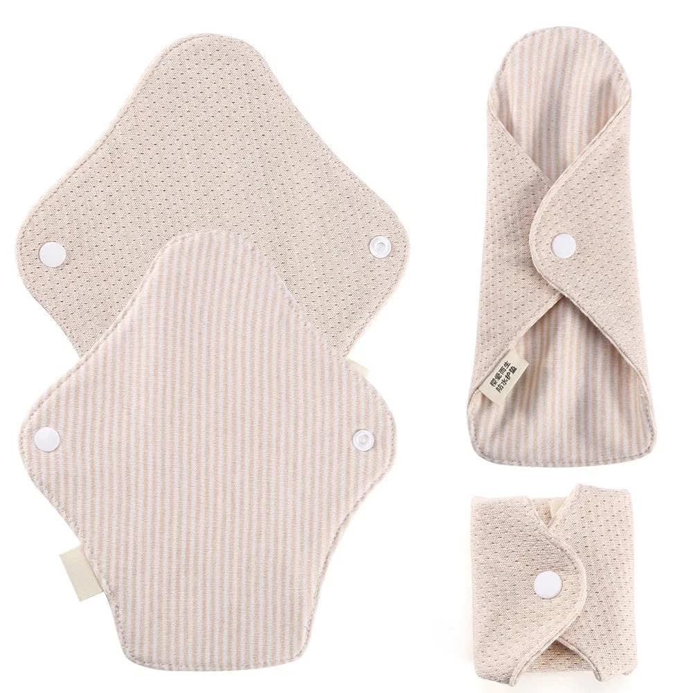 7.5 x 2.6inch Reuseable Women Feminine Sanitary Napkin Washable Pantiliner Cloth Menstrual Pad Cloth Menstrual Pad Menstrual Pad