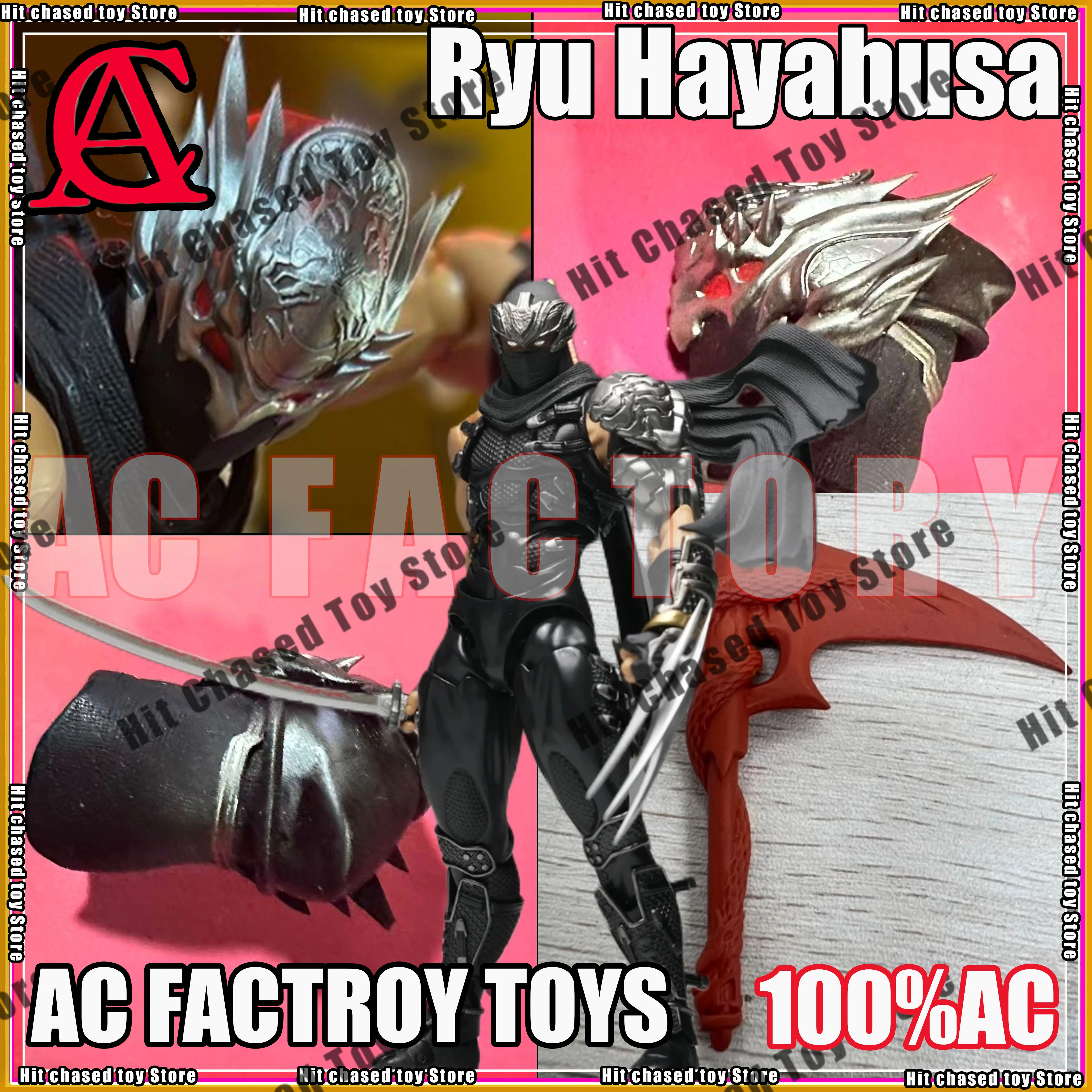 

Новые заводские игрушки Ninja Gaiden Ryu Hayabusa, экшн-фигурка Kaiyodo Revoltech Yamaguchi, фигурка Ko, модель, статуя, подарки, игрушки