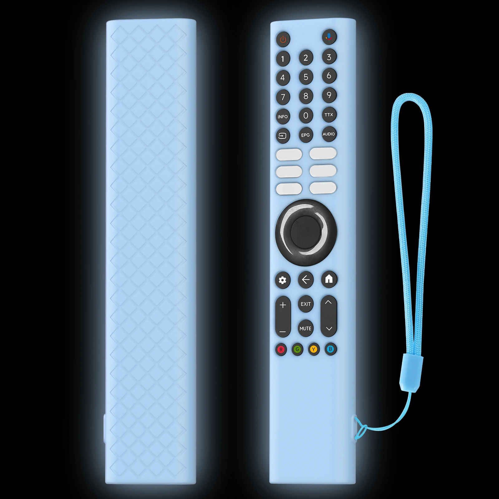 

Soft Silicone Protective Case for Xiaomi XMRM-P3 Remote Control Non-Slip Texture Shell Housing Cover