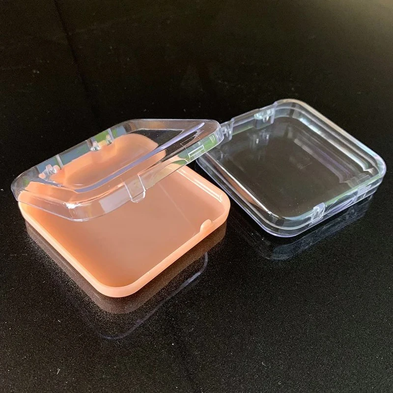 Caixa De Embalagem De Plástico Transparente, Prego Enhancement Armazenamento, Jóias Colar Display Gift Box