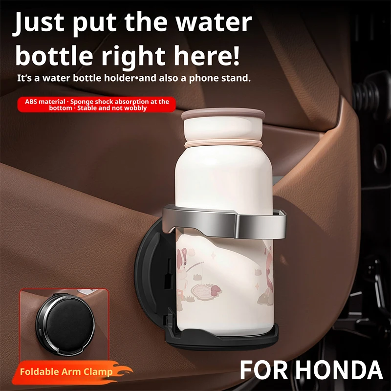 For Honda CR-V Civic Odyssey Accord Pilot HR-V Ridgeline Jazz/Fit Passport Car Multifunctional Door Cup Holder Accessories
