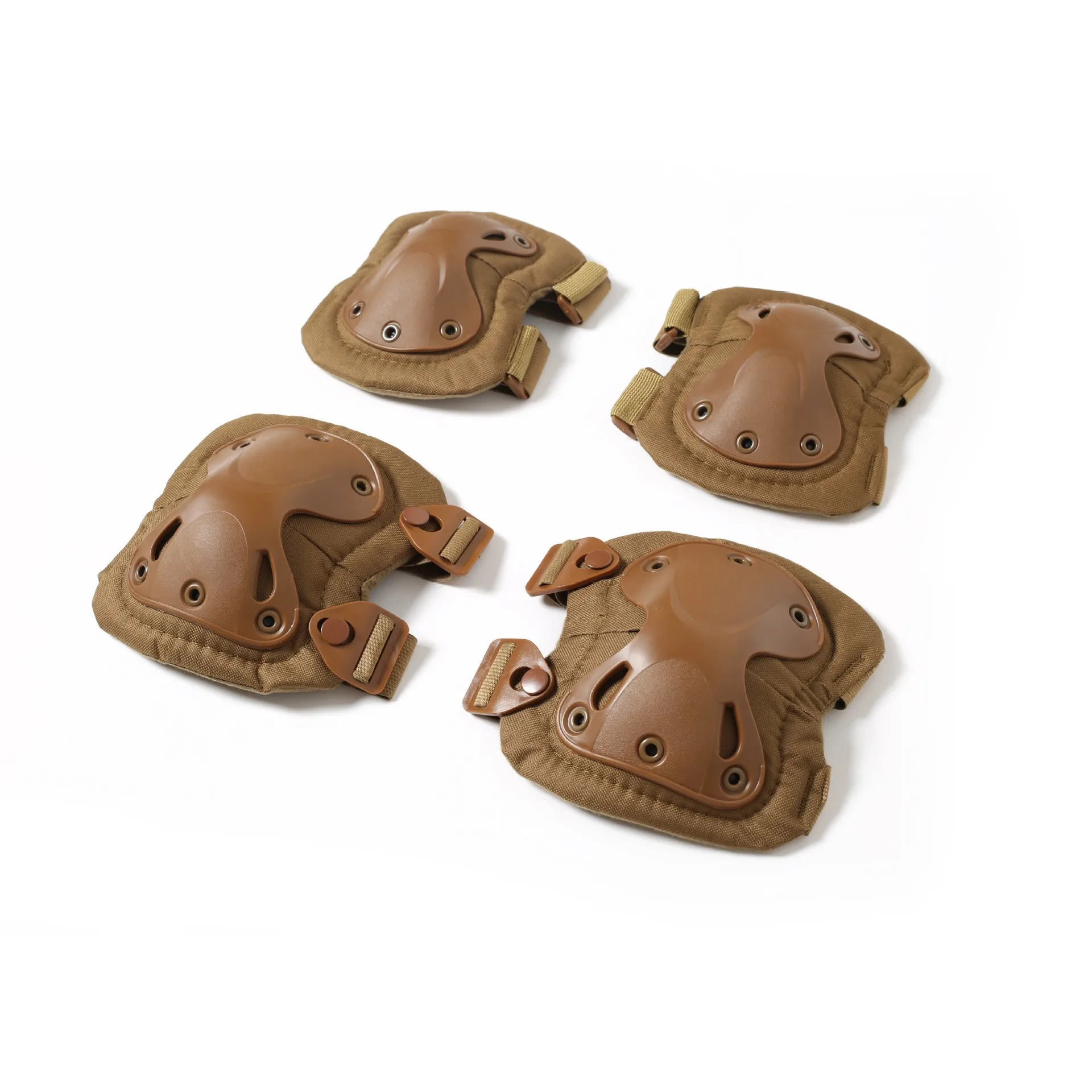 

Knee Pads and Elbow Pads Four-piece Sports Protective Gear Soft Shell Outdoor Crawling Training Protective Gear Set