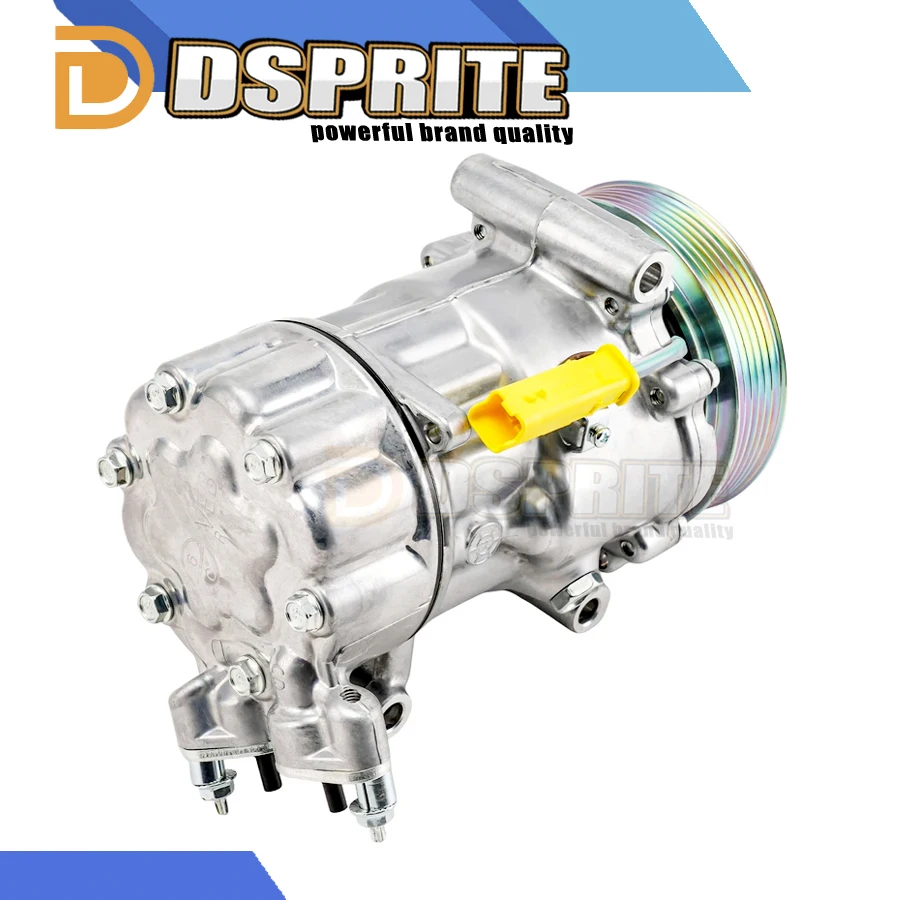 SD6V12 A/C AC Compressor 9213175 64522758145 64526942501 64529223392 9223392 2758433 6942501 For Mini Cooper R56 2007-2012