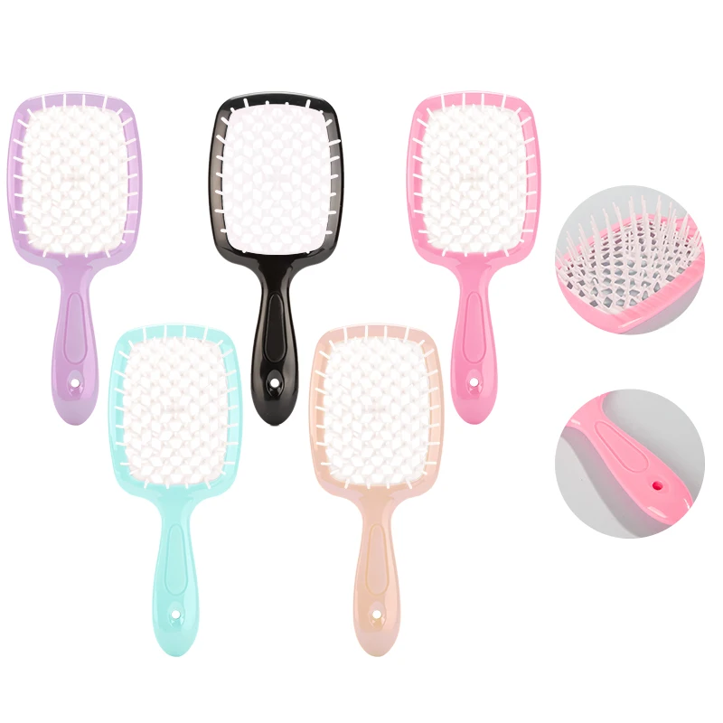 Wide Teeth Air Cushion Combs Women Scalp Massage Comb Hair Brush Anti Tangle Anti-static Hairbrush Head Comb Hairdressing Tool