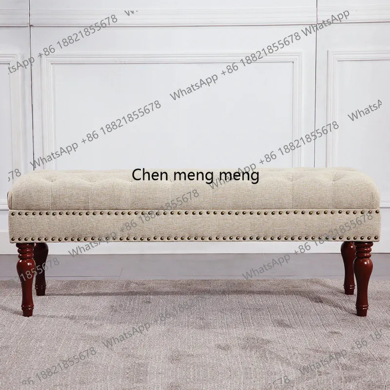 Change shoes, wear shoes when entering the door, end of bed stool, bedroom bedside sofa stool