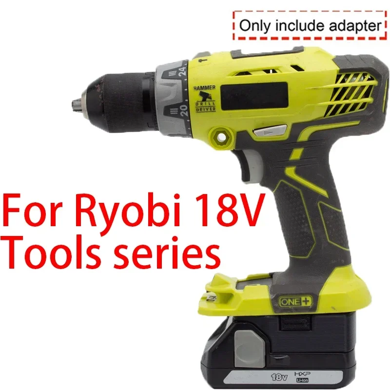 Imagem -03 - Bateria Conversor para Ryobi Lithium Ion Battery Adapter Acessórios para Ferramentas Elétricas Ferramenta Broca Ferramentas para Hitachi Hikoki 18v