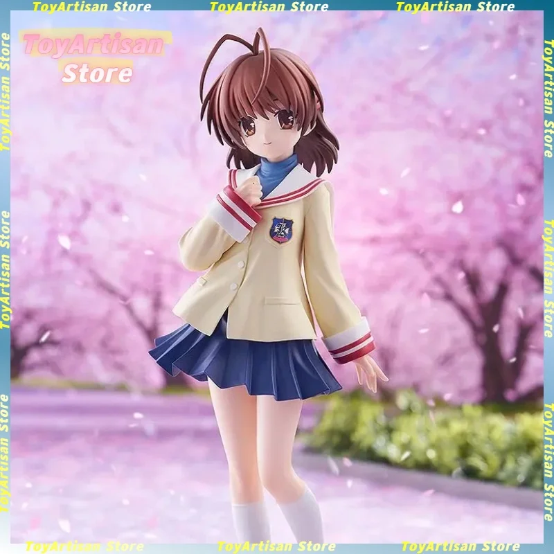 Pre-Order GSC POP UP PARADE Nagisa Furukawa CLANNAD Anime Figure 23cm Full Painted Collectible Statue Birthday Gift for Fans