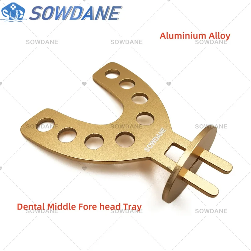 

Dental Trays Middle ForeHead Tray Edentulous Dental Tray Set Special for Middle Jaw Tray Aluminium Alloy