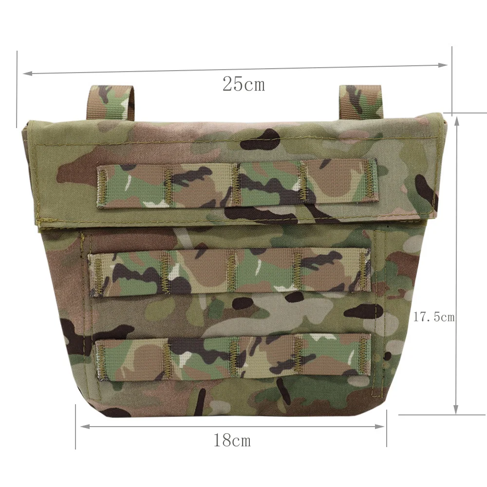 Tactical Vest Crotch Protection Hunting Airsoft Vest Lower Abdomen Platform Pouch Molle LAP Groin Bag AVS JPC CPC Vest Equipment