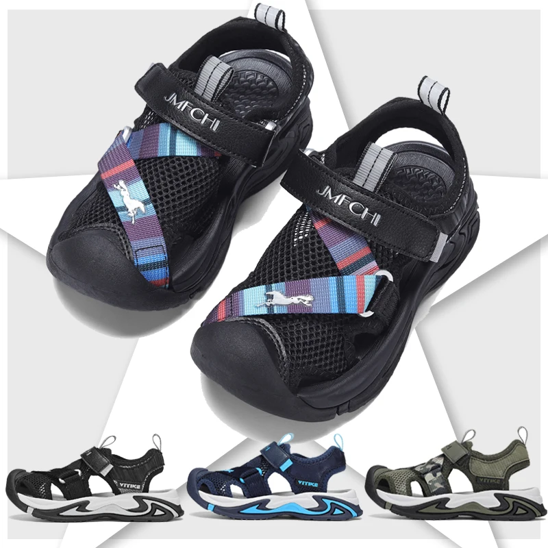 Kids Sandals Boys Outdoor Hiking Sports Sandal Girls Pool Beach Shoes Summer Water Shoe Sneakers