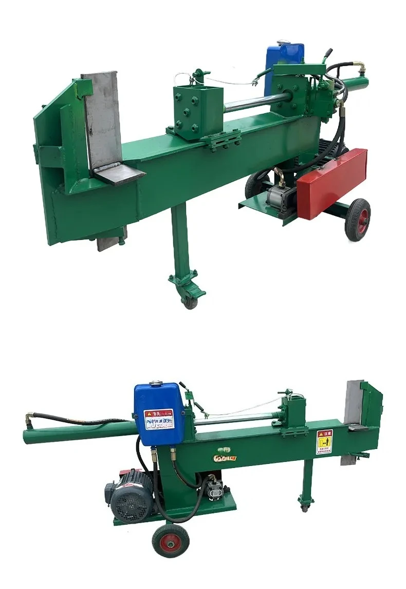 Automatic rural high-horsepower wet and dry wood chopping artifact