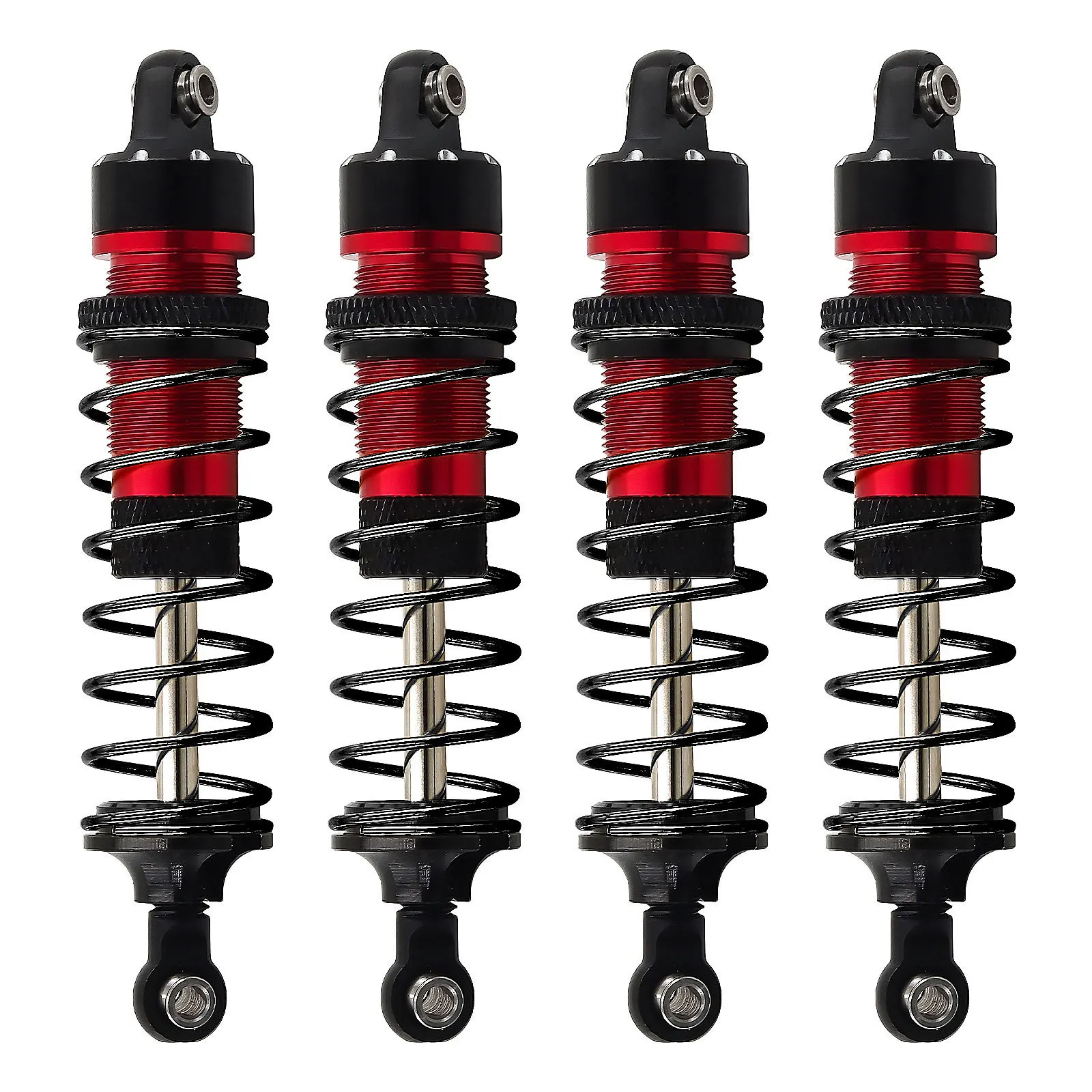 Ammortizzatori anteriori posteriori universali in lega di alluminio per Traxxas Mini Maxx Mini XRT RC auto aggiornamento in metallo OP accessori parti