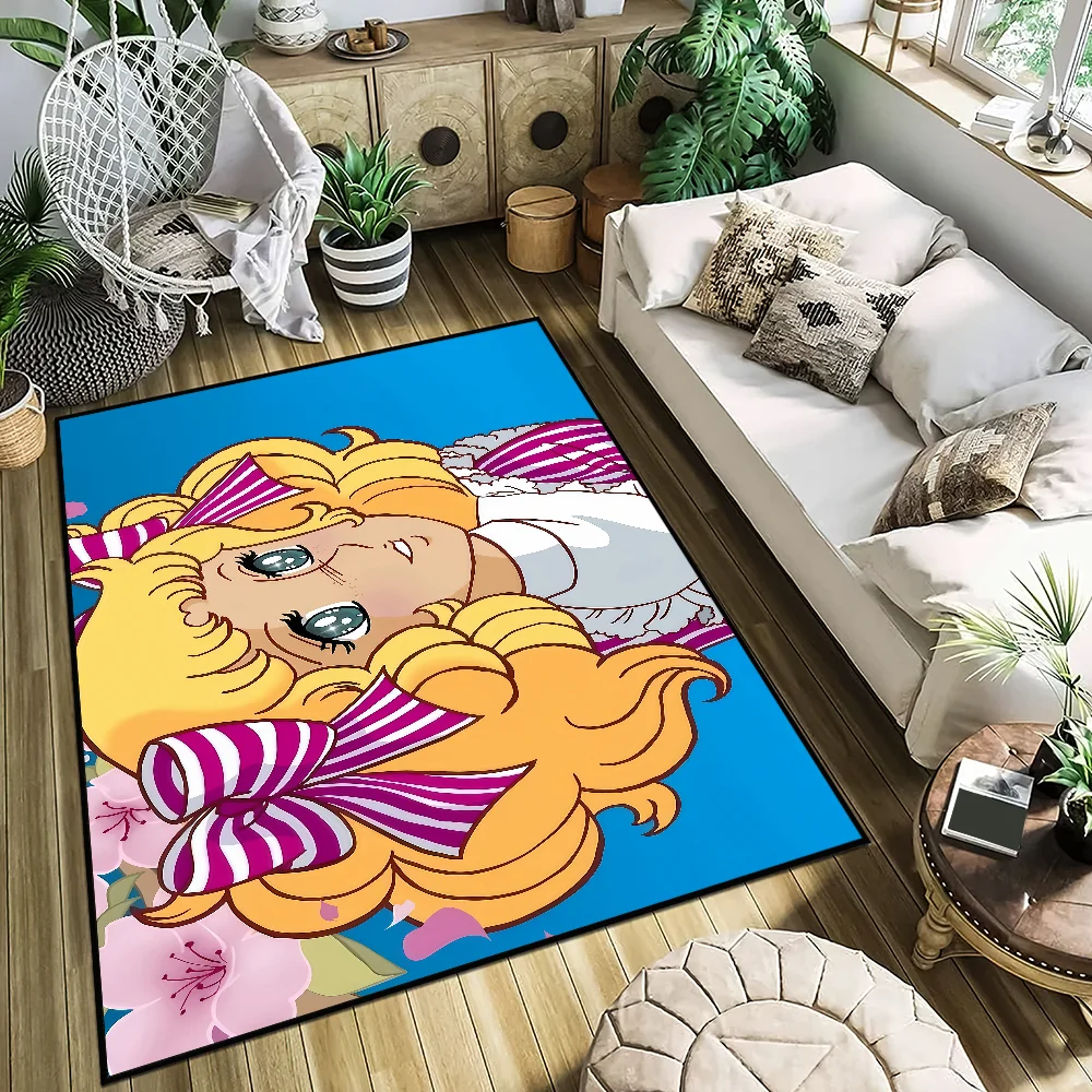 Niedlicher Cartoon c-Candy Candy Anime Kurin Home Nachttisch Teppich Küche Bodenmatte Flur Balkon Teppich Eingang Fußmatte Hogar Dekor
