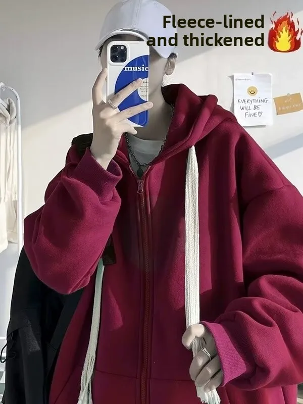 

Мужская спортивная толстовка больших размеров с начесом, осенняя новинка, для полных мужчин (до 300 фунтов), эффективная для похудения