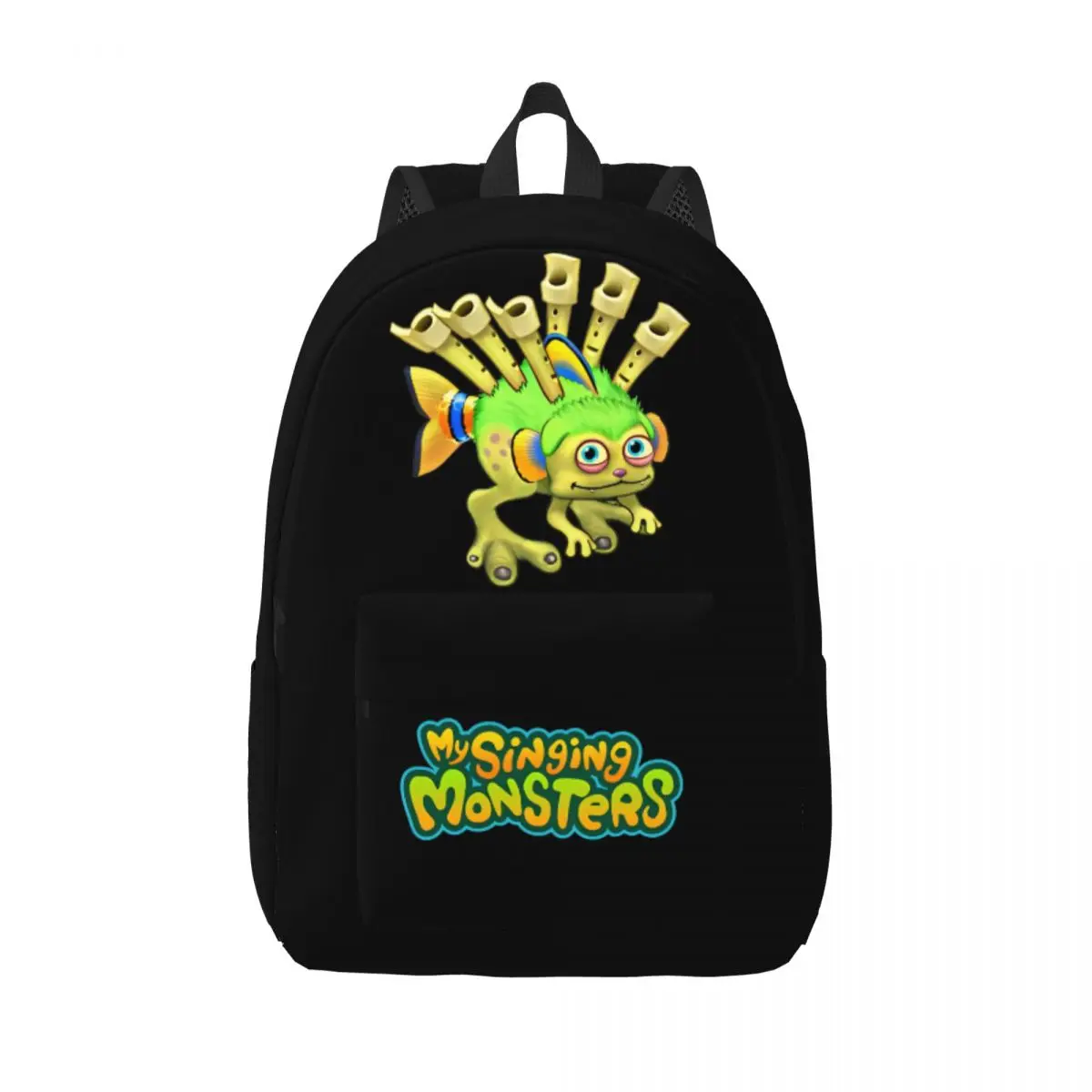 

My Singing Monsters Character Reedling Backpack for Preschool Primary School Student Bookbag Boy Girl Kids Daypack Sports