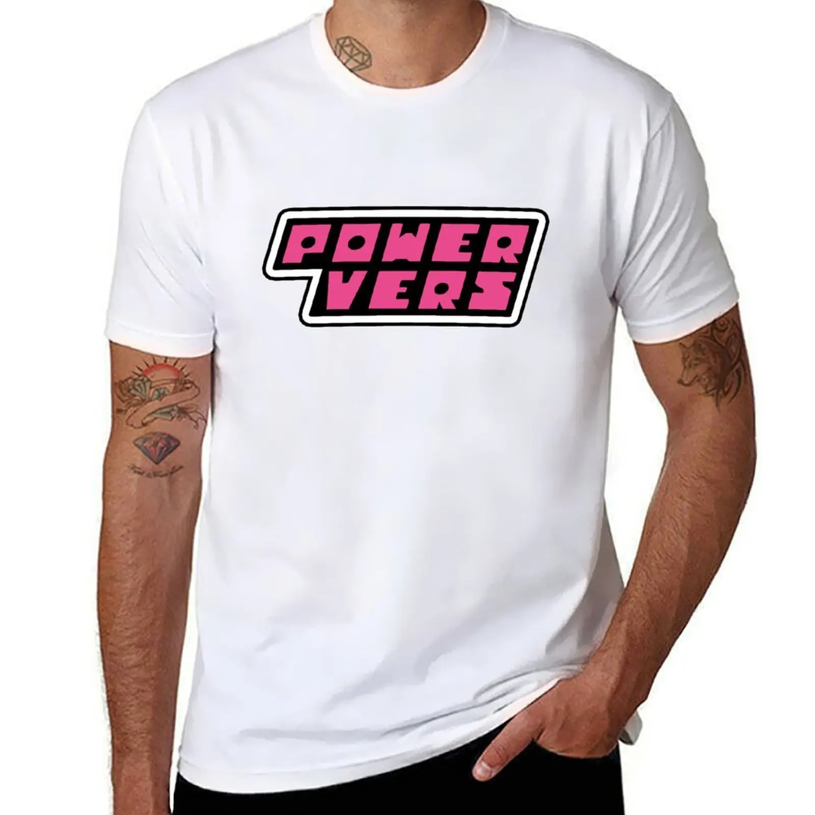 

Power Vers T-Shirt funny t shirts cotton t shirts for man graphic vintage T-Shirt