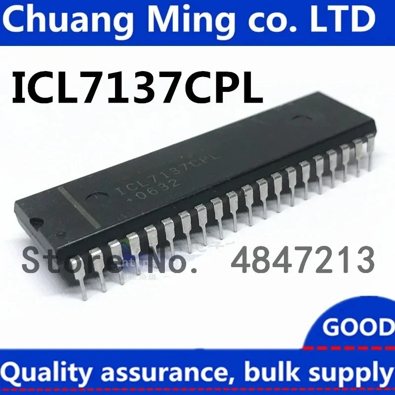 

Бесплатная доставка 5 шт./лот ICL7137CPL ICL7137CPLZ ICL7137 DIP-40 IC В наличии!
