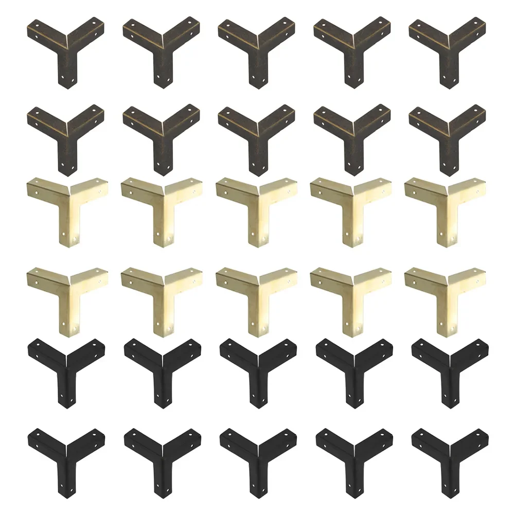 

For Luggage For Vintage Furniture Iron Corner Guards Antique Hardware For Antique Style Antique Bronze Finish Easy Installation
