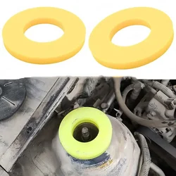 2PCS Silencer Pad Rubber Bushing Dampers Universal Front Strut Tower Mount Suspension Shock-Absorbing Bearing Washer Over Bumps