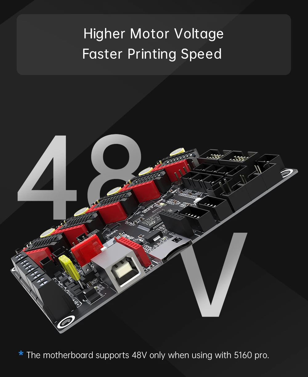 BIGTREETECH BTT SKR 3 EZ 32 Bit Motherboard EZ5160 Pro TMC2208 Upgrade SKR2 Steuerplatine Für Raspberry Pi Ender 3 Ender 5 Drucker – Detail 10
