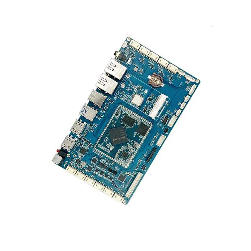 2025 gran oferta Quad Core Android Pcba RK3568 placa base compatible con 4K 1080P Cortex-a55 Rockchip venta al por mayor 1 Oz 1,8 ghz/2,0 ghz Rk35