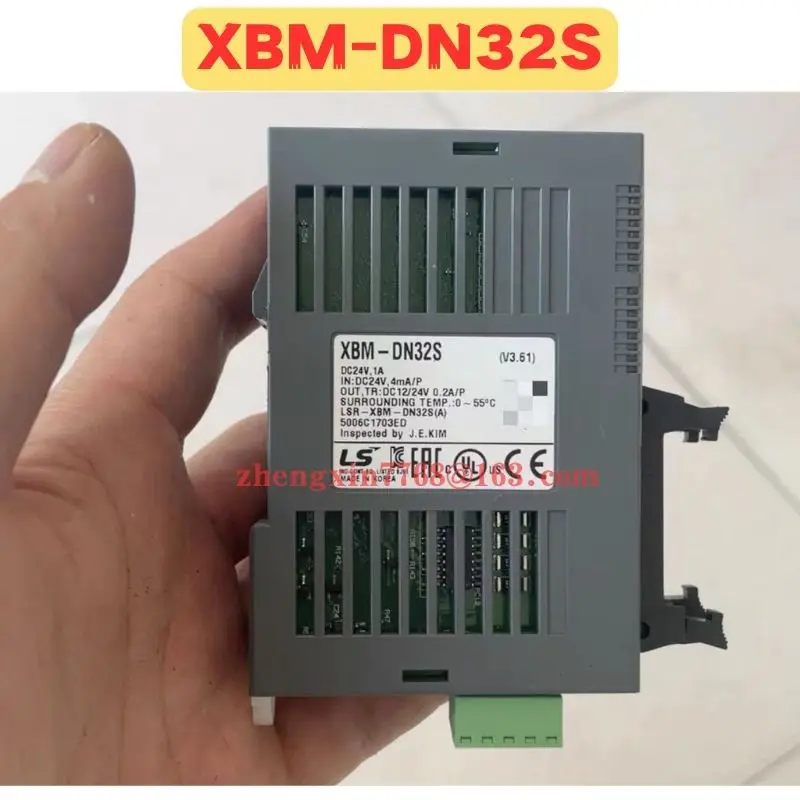 使用済みのplcモジュール、正常な機能、テストOK、XBM-DN32S、xbm、dn32s