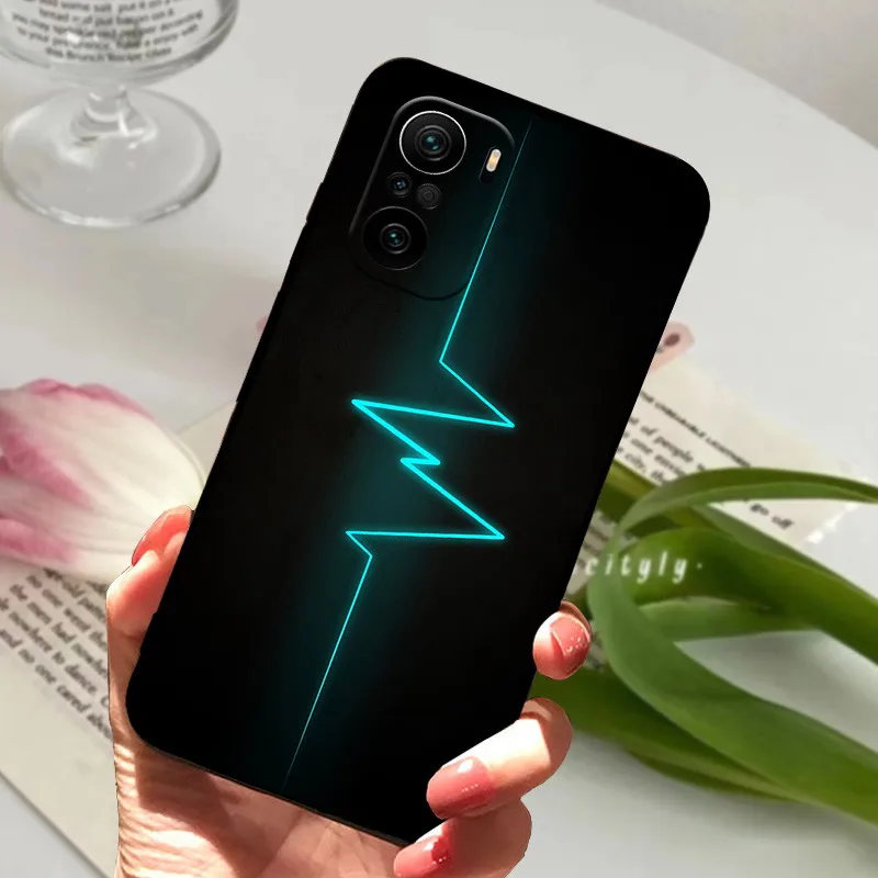 For xiaomi poco f3 Case Shockproof Soft TPU Silicone Phone Cover For pocophone poco f3 f 3 pocof3 f3poco Capa Cartoon Shell
