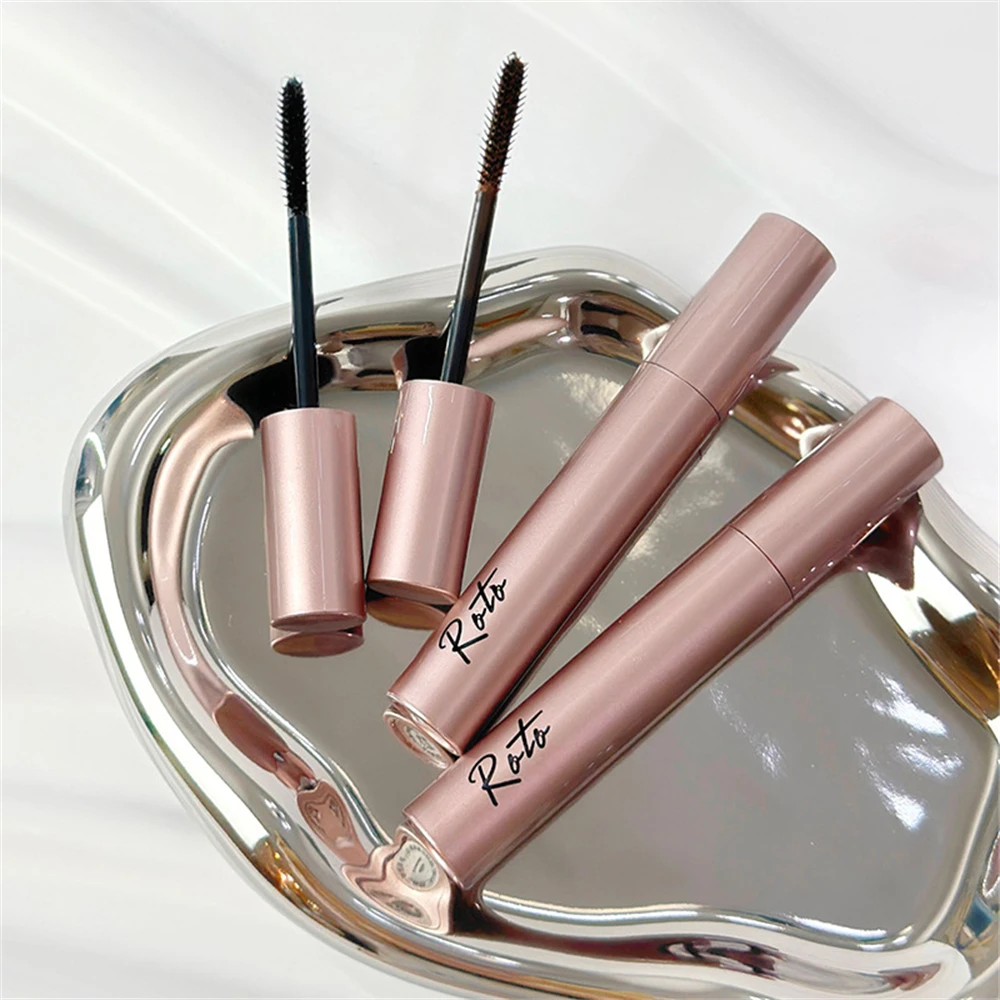 ROTO Mascara Lengthens Eyelashes Slender Thick Curling Waterproof Sweat-proof Long-lasting Not Easy To Smudge Girls Makeup Tools