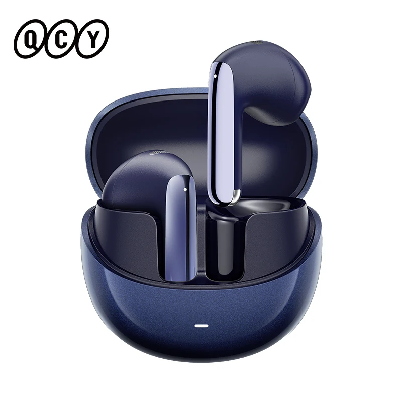 QCY-Écouteurs sans fil AilyBuds Pro+ ANC, HT10, Hi-Res Audio, AC Sat, Bluetooth 5.3, 6 micros, AI, HD, appel, connexion multipoint 3