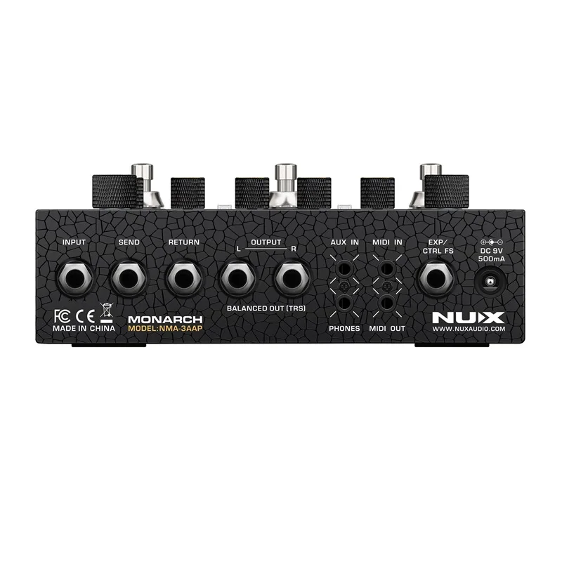 NUX NMA-3AAP Guitar Amp Modeler Pedal - TSAC-4K Modeling + Bluetooth + USB Audio Interface