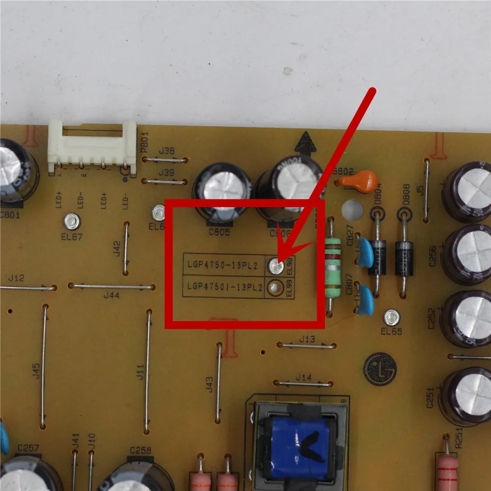 EAX64905501(2.2) LGP4750-13PL2 مجلس الطاقة للتلفزيون الأصلي امدادات الطاقة مجلس الملحقات EAX64905501 2.2 LGP4750 13PL2