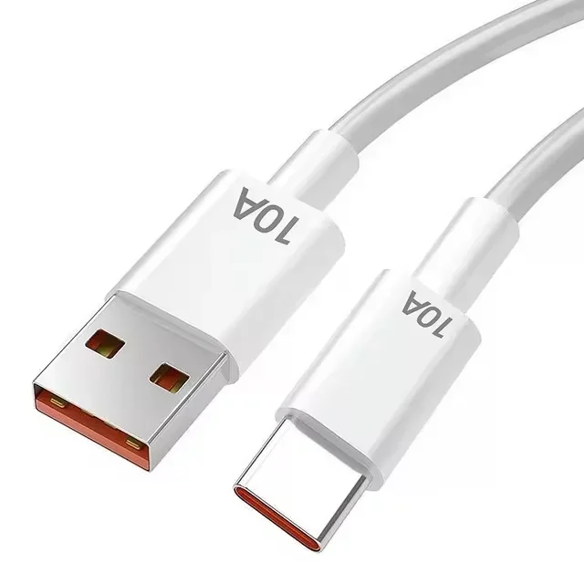 Универсальный кабель USB Type C 120 Вт, 10 А, сверхбыстрый зарядный кабель для P40 P30, шнур передачи данных Honor для 0,3/1 м/1,5 м/2 м
