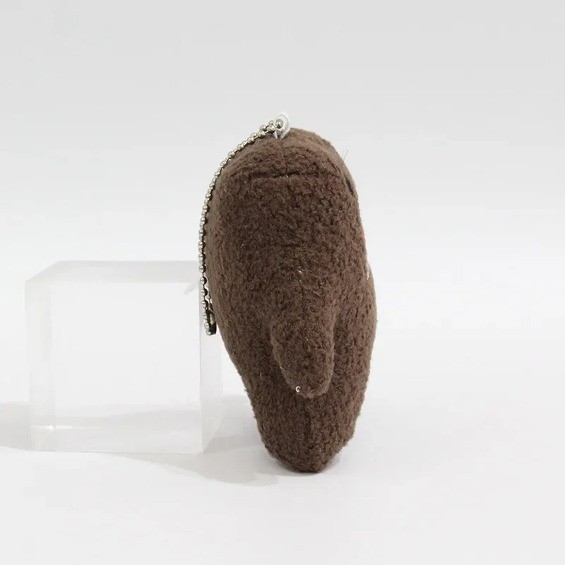 2025 vente chaude Kawaii mignon Domo Kun porte-clés en peluche Anime porte-clés charme pour sac clés cadeau Collection anniversaire jour cadeaux de noël