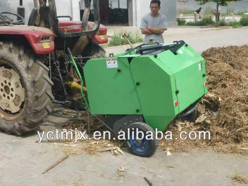 Best quality baling machine/straw baler machine/mini round hay baler