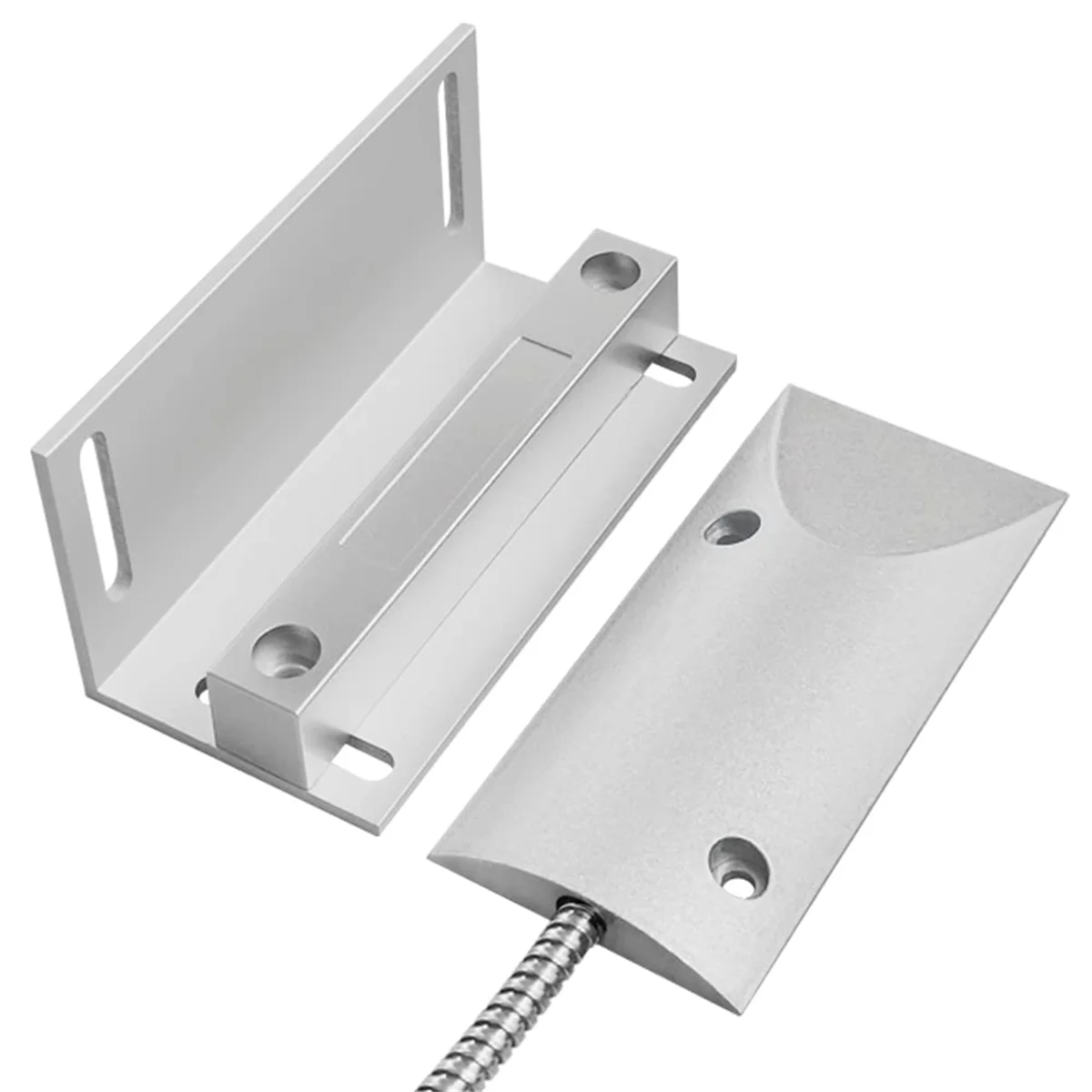 مستشعر إنذار بمفتاح مغناطيسي، اتصالات باب المرآب العلوي مع دعامة L