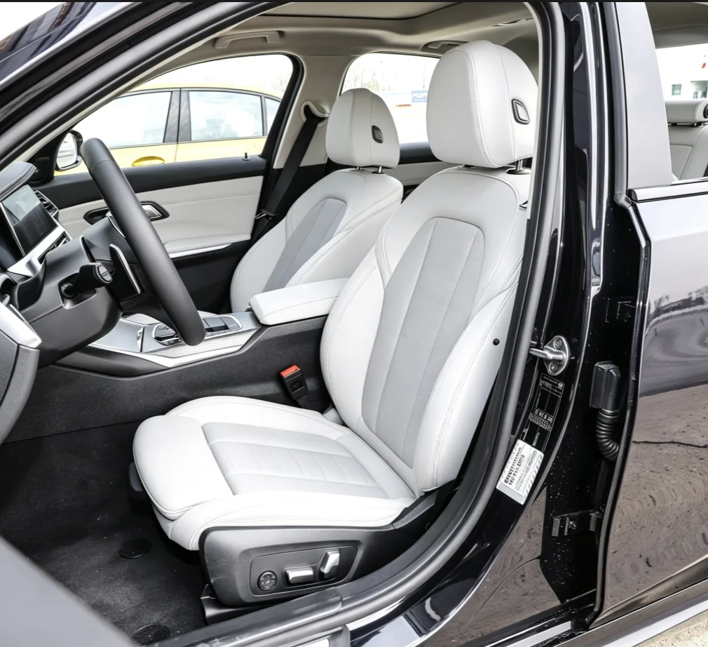 Für BMW G20 2020~2024 Maßgefertigte Autositzbezüge Luxuriöses Nappaleder 100% Passgenau Innenraumzubehör 360 ° Vollständige Abdeckung – Detail 8