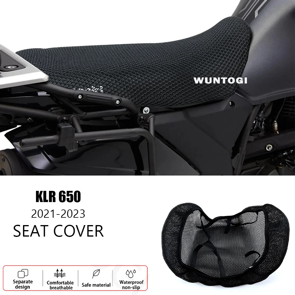 For Kawasaki KLR 650 KLR650 2021 2022 2023 Seat Protect Cover KLR650 Seat Cover Heat Insulation Cushion