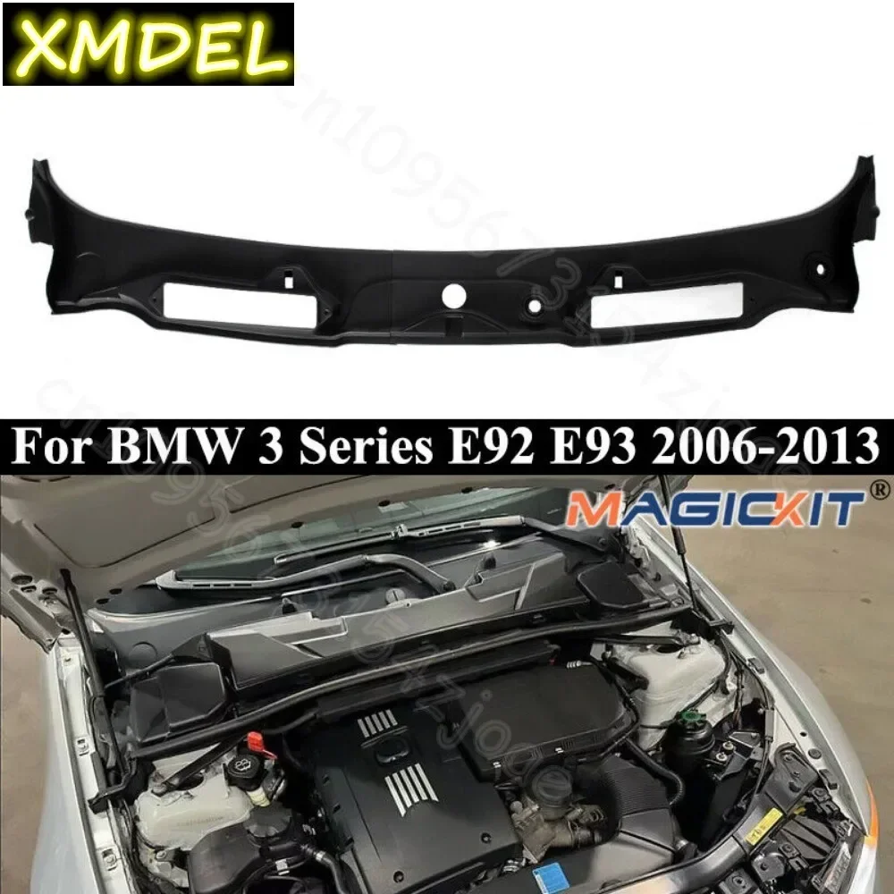 

car styling Front Windshield Cowl Panel Cover Tray Wiper System protector bumoer For 2006 2017 2018 2019-2013 BMW M3 E92 E93