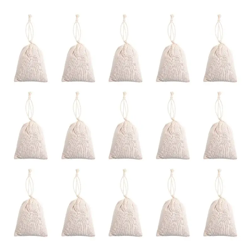 ETRT 15Pack Cedar Sachets Bags,Cedar Chips For Closets And Drawers,Cedar Blocks For Clothes Storage,Closet Moth Protection