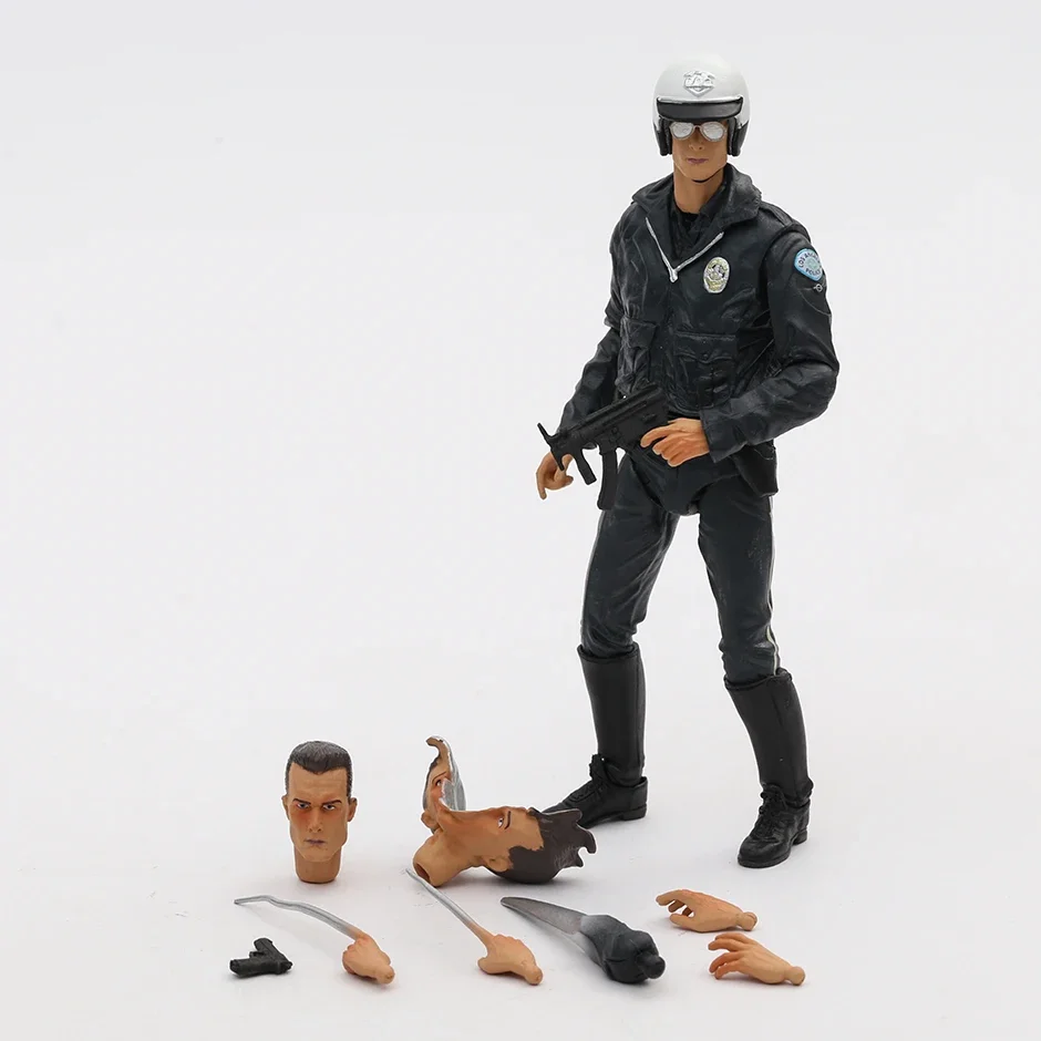 NECA Terminator 2 Judgment Day T-800 T-1000 PVC Action Figure