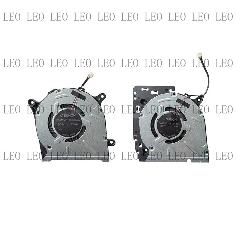 MY New CPU & GPU Cooling Fan DIS For HP 15-FD TPN-Q286 Laptop N44109-001 N44110-001