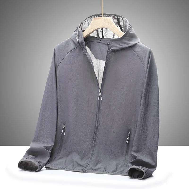 

Ультралегкие пальто для мужчин, пешего туризма, рыбалки, езды на велосипеде, тонкая летняя тонкая куртка для спортзала, кожаные пальто, быстросохнущая солнцезащитная спортивная ветровка