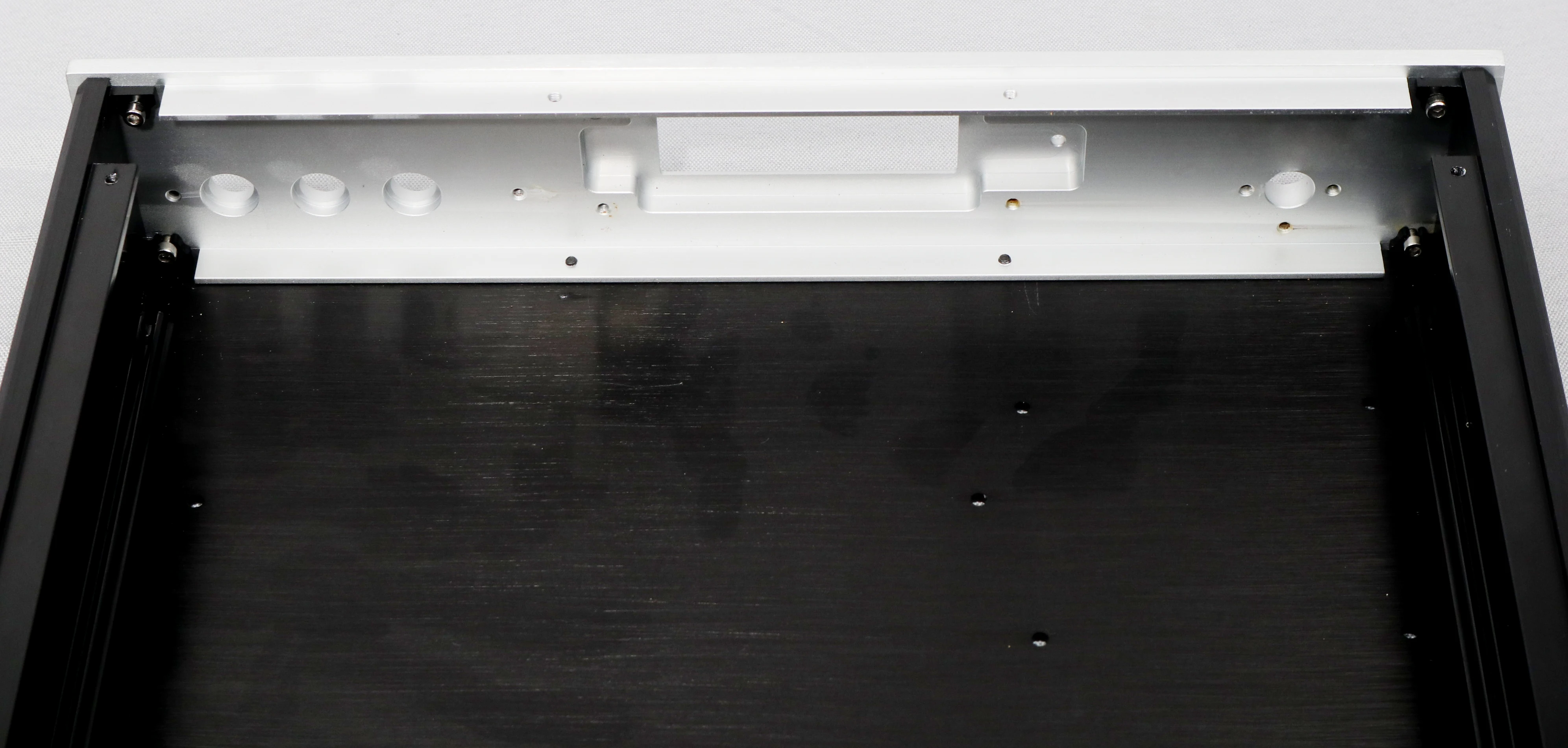 Tutto in lega di alluminio Decodificatore audio chassis DAC custodia fai da te decodifica custodia in alluminio Custodia amplificatore 3206