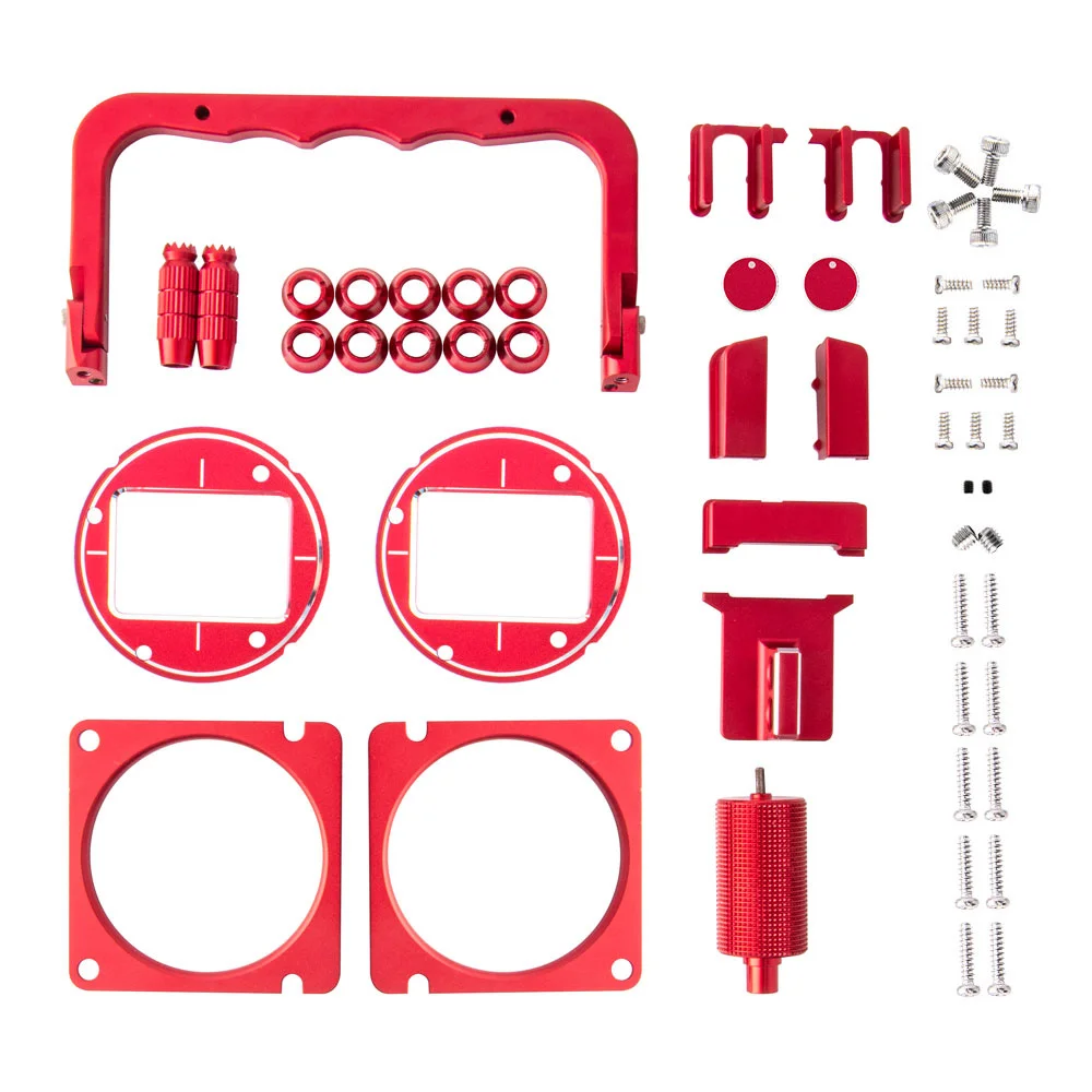 RadioMaster TX16S MKII V4 CNC Upgrade Part set view 4