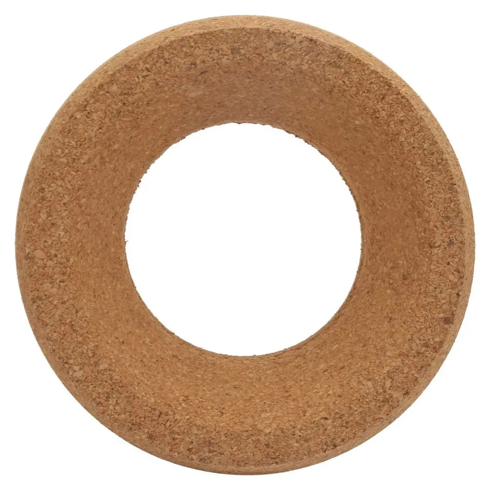 4 pcs，100 mm Cork Round Bottom Support Circular Shape Light Weight Flask Cork Mat 100mm Shock Tough Cork Flask Base