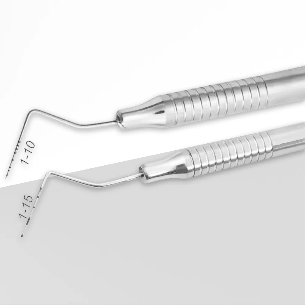 

Стоматологический парозонтальный зонд CPI Explorer, крючок со шкалой для профессиональной чистки зубов, гигиены полости рта и инструмент для осмотра десен